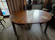 Grajewo ogłoszenia: Sprzedam drewniany duży stół do salonu, pokoju, jadalni. Stan... - zdjęcie