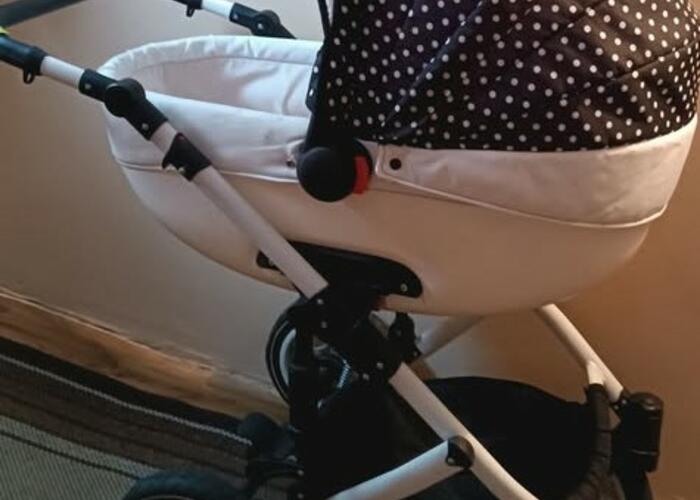Grajewo ogłoszenia: Sprzedam wózek dziecięcy plus fotelik samochodowy - może...