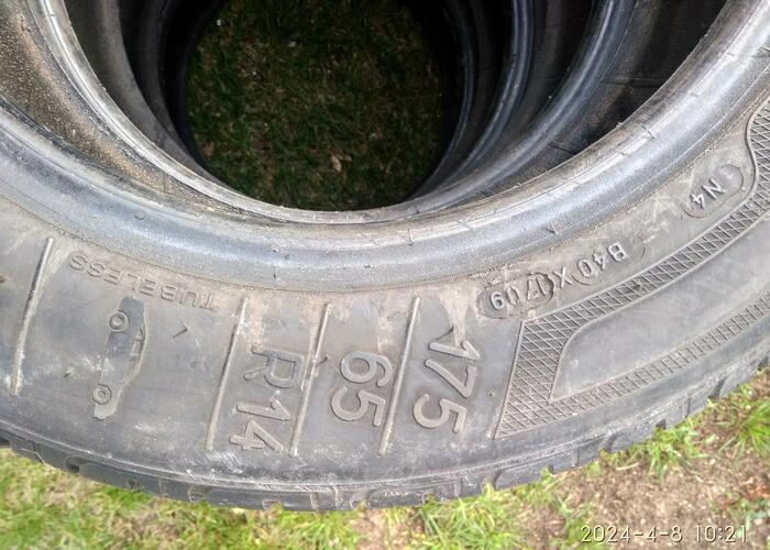 Grajewo ogłoszenia: Sprzedam cztery opony letnie jak na zdjęciach (używane w dobrym...
